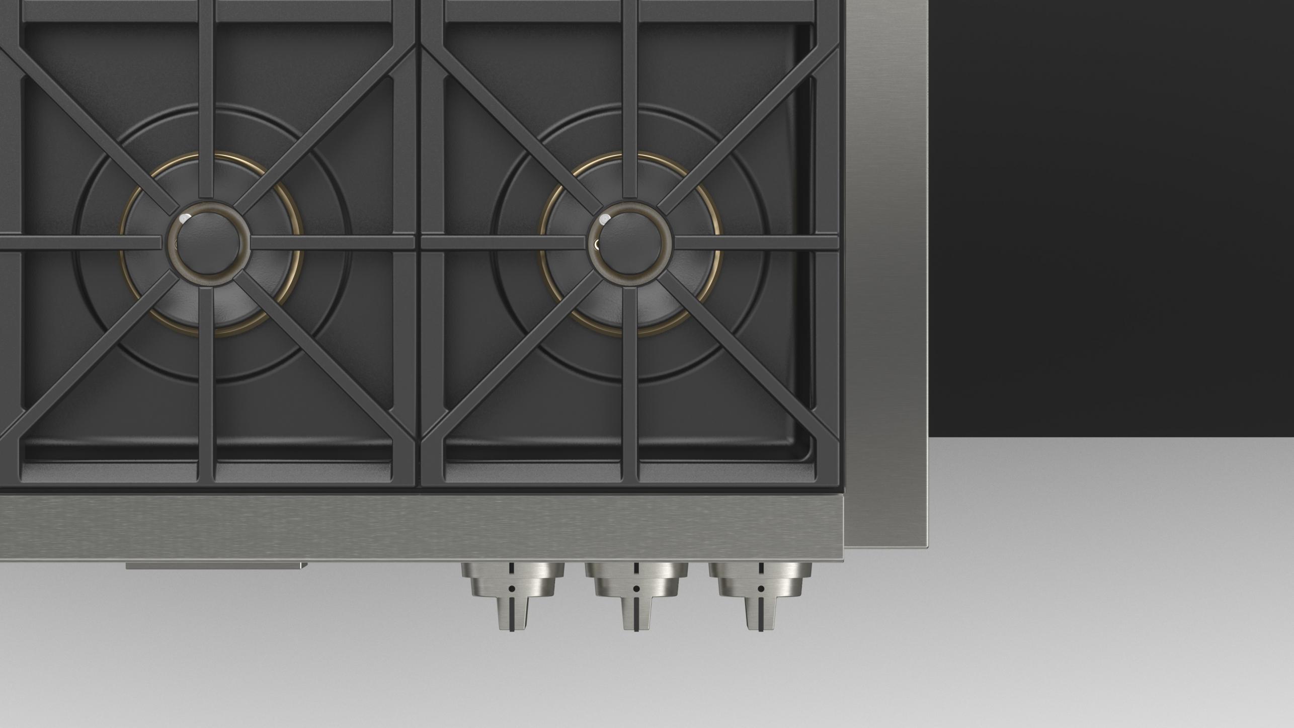 36" PROFESSIONAL RANGE TOP Fulgor Milano